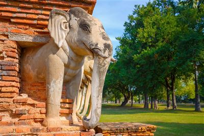 Historic Park mit Wat Sorasak